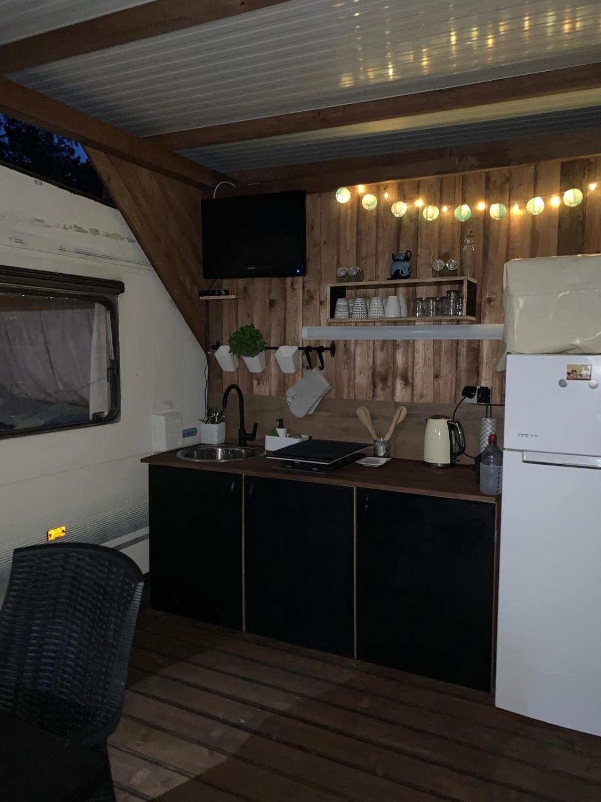 Large Camper In The Olive Grove